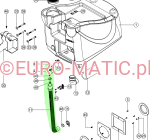 Wąż spustowy czystej wody z korkiem Numatic 303641