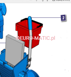 RĄCZKA DO WYCISKARKI MMT/MMB 1616 nowa Numatic