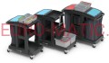 Różne konfiguracje wózków do sprzątania Numatic ECO-Matic