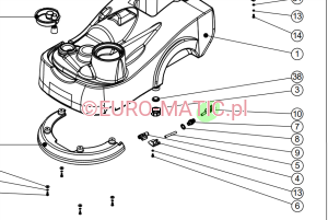 FILTR W ZBIORNIKU DO POMPY WODY DO VARIO (303961) (208360)