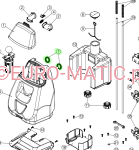 Uszczelka zbiornika Numatic 911282 do NCC 440NX i NUC 244NX