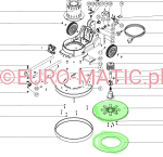 TALERZ PAD NUF/NRU 1500 KOMPLET TARCZA+RZEP (217129)