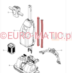 Wąż ssący Numatic 910931 do NCC 440NX i NUC 244NX