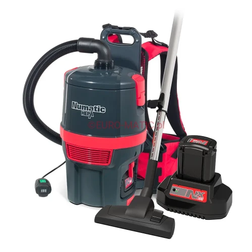 Zestaw odkurzacza plecakowego Numatic RSB150NXH z baterią NX300