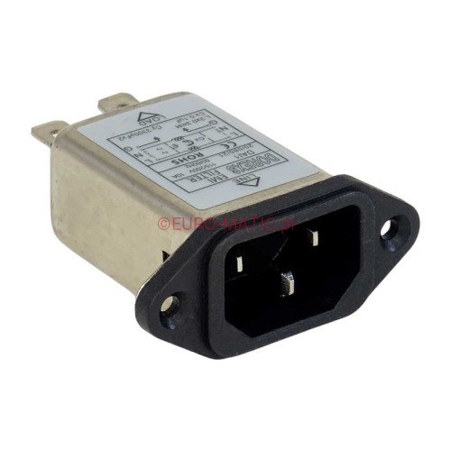 Filtr EMI 240V z gniazdem zasilania IEC i klapką ochronną Numatic 904032