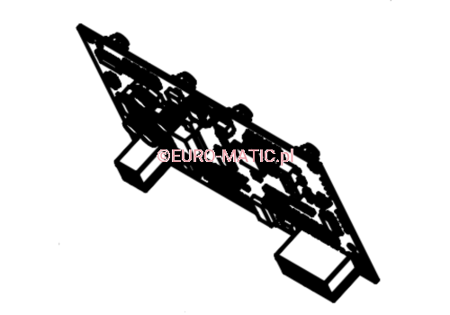 Płytka PCB wyświetlacza Numatic TTV 4555,