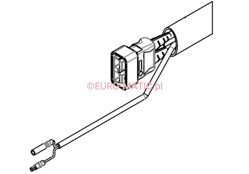Żeńska wtyczka trakcji z przewodami Loom Assembly 4CRT