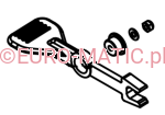 Dźwignia kierunku jazdy prawa czerwona Numatic 904158 do TGB 4055T i TTB 6652T