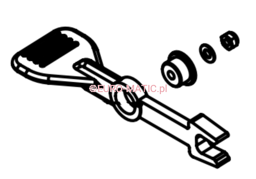 DŹWIGNIA KIERUNKU JAZDY TTB 6652T PRAWA