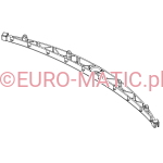 Listwa dociskowa gumy do ssawy 650 mm, czerwona, Numatic 903345