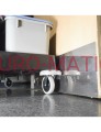 Gumowane koła skrętne 100 mm w wózku Numatic EM4 SRK21