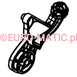 Dźwignia podnoszenia ssawy Numatic 902324 do szorowarek bateryjnych TTB/TGB i kablowych TT