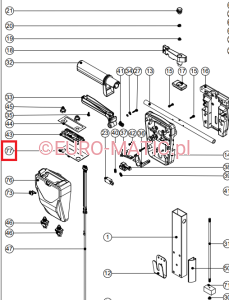 PŁYTA STERUJĄCA DO TTB6652 T Z USB (208216) Numatic
