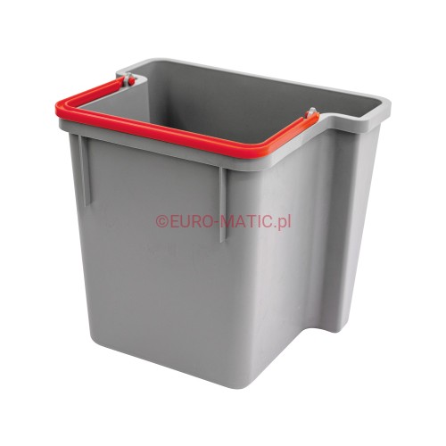 Wiadro tylne 15L, rączka czerwona