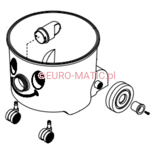 ZBIORNIK DO HVR 200 (500277) Numatic