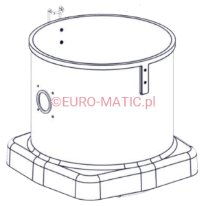 ZBIORNIK KOMPLETNY DO WV 570 (500083) Numatic