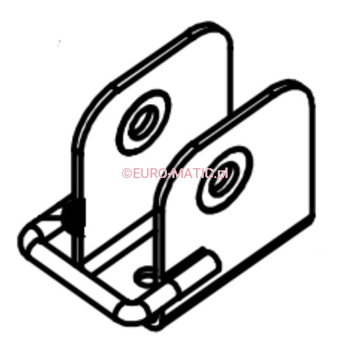 UCHWYT BLOKUJACY STÓŁ SZCZOTEK