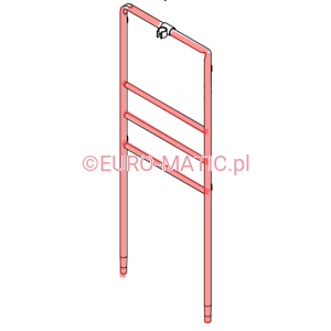PRZEDNIA RAMA SREBRNA DO NSC 1413 (418620) Numatic