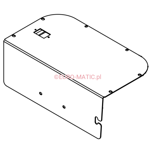 POKRYWA PROSTOWNIKA DO TTB 4045/55