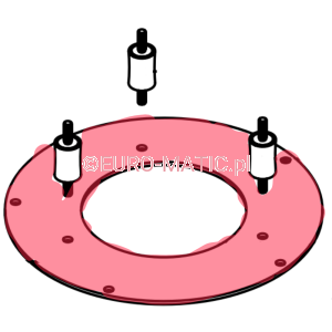 BLACHA MOCUJĄCA SILNIK DO ZBIORNIKA 577698 DO TTV 5565 (404072) Numatic