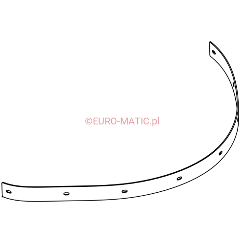 BLACHA DO GUMY ANTYBRYZGOWEJ TTV 4555