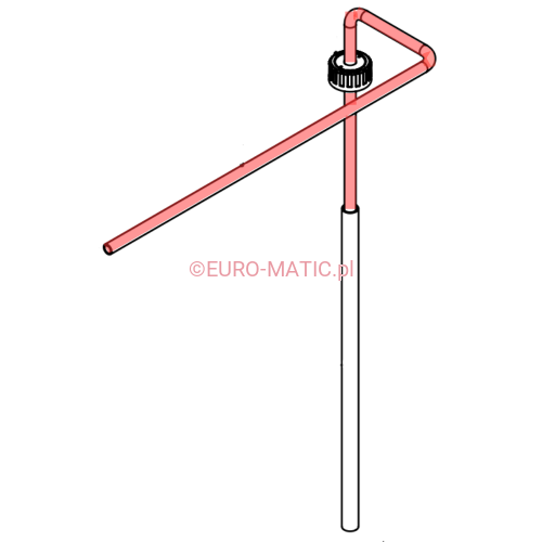 WĘŻYK PCV 900mmx8mm fi WEWNĘTRZNE x11mm fi. ZEWNĘRZNE