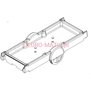 PODSTAWA DO WÓZKA SKBB 21 SZARA (338010) Numatic