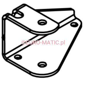 UCHWYT KOŁA ODBIJACZY DO TTB 6652T (329714) Numatic