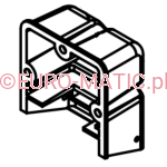 Osłona gniazda ładowania Numatic 329355 do szorowarek bateryjnych TTB