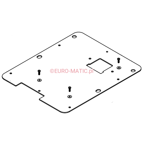 PŁYTA METALOWA GÓRNA DO TTQ 1535