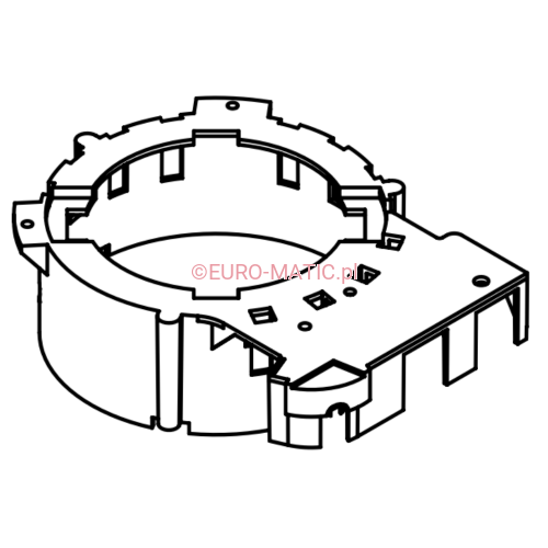 CZARNA OBUDOWA SILNIKA RSV 130