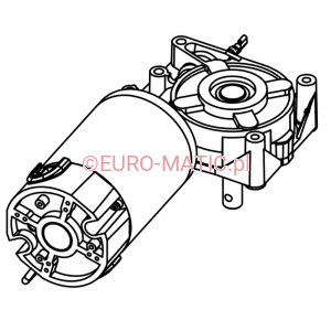 ZESPÓŁ NAPĘDOWY SZCZOTEK DO VARIO 100mm PRZEWÓD (321458) Numatic