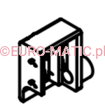 Obudowa izolatora Numatic 321156 do szorowarek bateryjnych TTB