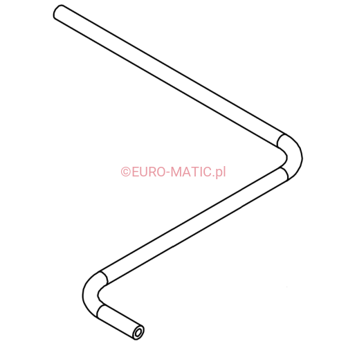 RURKA SILIKONOWA 720 X 8 X 3.2 mm DO TT 4045/55