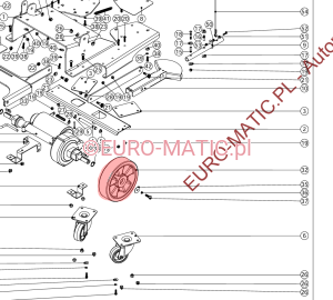 KOŁO JEZDNE TTB 6652T 200x50mm 204115