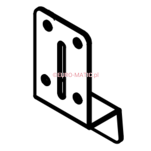 UCHWYT DOLNY ZBIORNIKA MDA1