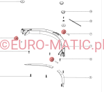 KÓŁKO SSAWY TT1840/TTB1840 DO NUMATIC 208454