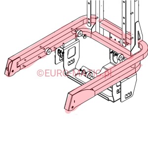 RAMA DO TT/TTB 3450 NIEBIESKA (303589) Numatic