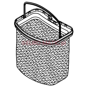 FILTR MATERIAŁOWY DO RSV 200 (604169) (207998) Numatic