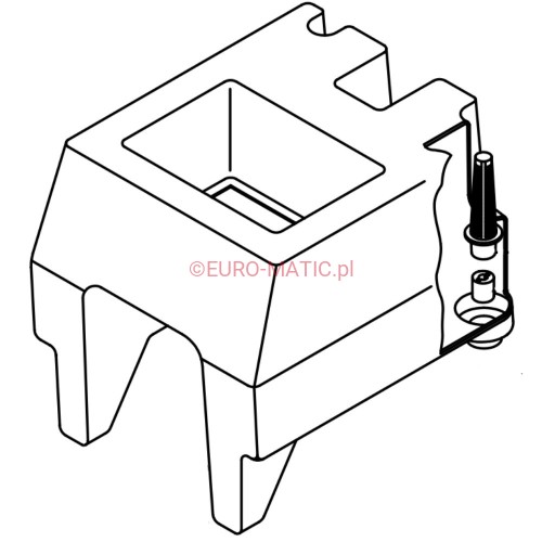 ZBIORNIK DOLNY SZARY TT 345