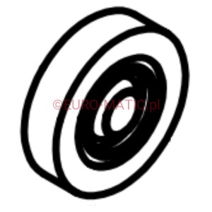 KOŁO 100mm ODBOJOWE SSAWY (204068) (303247)