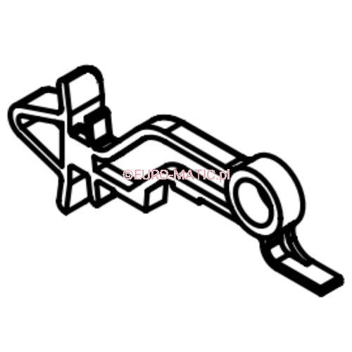 DŹWIGNIA WŁĄCZNIKA RĘKOJEŚCI ŹÓŁTA