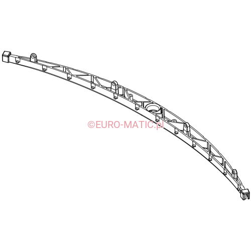 UCHWYT GUM SSAWY 750mm NIEBIESKI