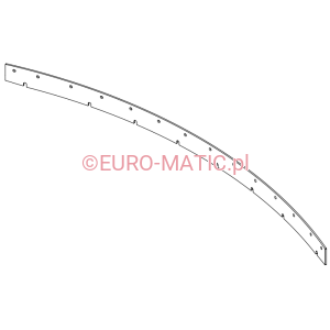 GUMA SSAWY 750mm SILIKON 968mm PRZÓD (208641) Numatic
