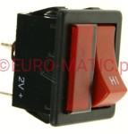 Włącznik czerwony HI/LO HVR 200A Numatic 221102