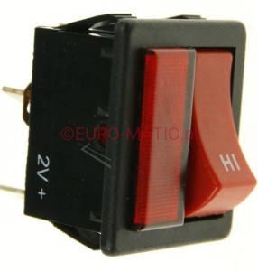 WŁĄCZNIK CZERWONY HI/LO HVR 200A (221102) Numatic