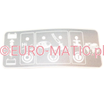 Nakładka panelu sterującego Numatic 208622 do szorowarek bateryjnych TTB
