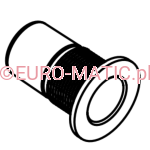 Końcówka separatora (króciec węża) 38 mm Numatic 237018 do szorowarek bateryjnych TTB/TGB i kablowych TT