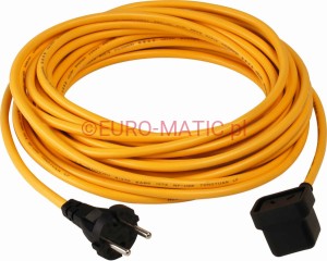 PRZEWÓD ZASILAJĄCY ŻÓŁTY 10m 3x1,5mm (236143) Numatic