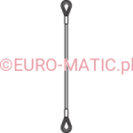 Linka podnoszenia ssawy Numatic 208204 do szorowarek bateryjnych TTB/TGB